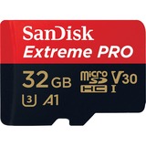 SanDisk Extreme Pro 32 GB MicroSDHC UHS-I Clase 10, Tarjeta de memoria 32 GB, MicroSDHC, Clase 10, UHS-I, 100 MB/s, 90 MB/s