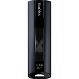 SanDisk Extreme Pro unidad flash USB 256 GB USB tipo A 3.2 Gen 1 (3.1 Gen 1) Negro, Lápiz USB negro, 256 GB, USB tipo A, 3.2 Gen 1 (3.1 Gen 1), 420 MB/s, Deslizar, Negro
