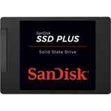 SanDisk Plus 2.5" 1000 GB Serial ATA III, Unidad de estado sólido 1000 GB, 2.5", 535 MB/s, 6 Gbit/s