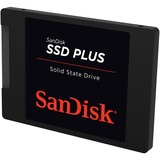 SanDisk Plus 2.5" 2000 GB Serial ATA III, Unidad de estado sólido 2000 GB, 2.5", 535 MB/s, 6 Gbit/s