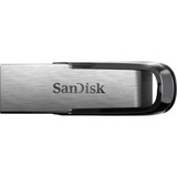 SanDisk ULTRA FLAIR unidad flash USB 64 GB USB tipo A 3.0 Negro, Plata, Lápiz USB 64 GB, USB tipo A, 3.0, 150 MB/s, Sin tapa, Negro, Plata