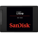 SanDisk Ultra 3D 2.5" 4000 GB Serial ATA III, Unidad de estado sólido negro, 4000 GB, 2.5", 560 MB/s, 6 Gbit/s