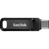 SanDisk Ultra Dual Drive Go unidad flash USB 256 GB USB Type-A / USB Type-C 3.2 Gen 1 (3.1 Gen 1) Negro, Lápiz USB negro, 256 GB, USB Type-A / USB Type-C, 3.2 Gen 1 (3.1 Gen 1), 150 MB/s, Girar, Negro