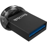 SanDisk Ultra Fit unidad flash USB 512 GB USB tipo A 3.2 Gen 1 (3.1 Gen 1) Negro, Lápiz USB negro, 512 GB, USB tipo A, 3.2 Gen 1 (3.1 Gen 1), 130 MB/s, Sin tapa, Negro