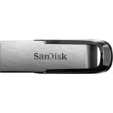 SanDisk Ultra Flair unidad flash USB 512 GB USB tipo A 3.2 Gen 1 (3.1 Gen 1) Plata, Lápiz USB plateado/Negro, 512 GB, USB tipo A, 3.2 Gen 1 (3.1 Gen 1), 150 MB/s, Sin tapa, Plata