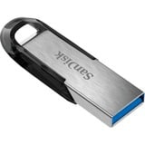 SanDisk Ultra Flair unidad flash USB 512 GB USB tipo A 3.2 Gen 1 (3.1 Gen 1) Plata, Lápiz USB plateado/Negro, 512 GB, USB tipo A, 3.2 Gen 1 (3.1 Gen 1), 150 MB/s, Sin tapa, Plata