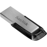 SanDisk Ultra Flair unidad flash USB 512 GB USB tipo A 3.2 Gen 1 (3.1 Gen 1) Plata, Lápiz USB plateado/Negro, 512 GB, USB tipo A, 3.2 Gen 1 (3.1 Gen 1), 150 MB/s, Sin tapa, Plata