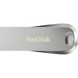 SanDisk Ultra Luxe unidad flash USB 256 GB USB tipo A 3.2 Gen 1 (3.1 Gen 1) Plata, Lápiz USB plateado, 256 GB, USB tipo A, 3.2 Gen 1 (3.1 Gen 1), 150 MB/s, Sin tapa, Plata