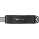 SanDisk Ultra unidad flash USB 128 GB USB Tipo C 3.2 Gen 1 (3.1 Gen 1) Negro, Lápiz USB negro, 128 GB, USB Tipo C, 3.2 Gen 1 (3.1 Gen 1), 150 MB/s, Deslizar, Negro