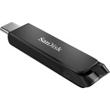 SanDisk Ultra unidad flash USB 128 GB USB Tipo C 3.2 Gen 1 (3.1 Gen 1) Negro, Lápiz USB negro, 128 GB, USB Tipo C, 3.2 Gen 1 (3.1 Gen 1), 150 MB/s, Deslizar, Negro
