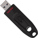 SanDisk Ultra unidad flash USB 16 GB USB tipo A 3.2 Gen 1 (3.1 Gen 1) Negro, Lápiz USB negro/Rojo, 16 GB, USB tipo A, 3.2 Gen 1 (3.1 Gen 1), 100 MB/s, Deslizar, Negro
