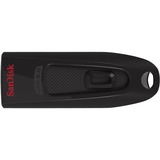 SanDisk Ultra unidad flash USB 16 GB USB tipo A 3.2 Gen 1 (3.1 Gen 1) Negro, Lápiz USB negro/Rojo, 16 GB, USB tipo A, 3.2 Gen 1 (3.1 Gen 1), 100 MB/s, Deslizar, Negro