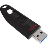 SanDisk Ultra unidad flash USB 32 GB USB tipo A 3.2 Gen 1 (3.1 Gen 1) Negro, Lápiz USB negro/Rojo, 32 GB, USB tipo A, 3.2 Gen 1 (3.1 Gen 1), 100 MB/s, Deslizar, Negro