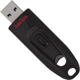 SanDisk Ultra unidad flash USB 64 GB USB tipo A 3.2 Gen 1 (3.1 Gen 1) Negro, Lápiz USB negro/Rojo, 64 GB, USB tipo A, 3.2 Gen 1 (3.1 Gen 1), 100 MB/s, Deslizar, Negro