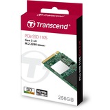 Transcend 110S M.2 256 GB PCI Express 3.0 3D NAND NVMe, Unidad de estado sólido 256 GB, M.2, 1600 MB/s