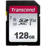 Transcend 128GB, UHS-I, SD SDXC NAND Clase 10, Tarjeta de memoria UHS-I, SD, 128 GB, SDXC, Clase 10, NAND, 95 MB/s, 40 MB/s