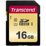 Transcend 16GB, UHS-I, SD SDHC Clase 10, Tarjeta de memoria negro, UHS-I, SD, 16 GB, SDHC, Clase 10, UHS-I, 95 MB/s, 20 MB/s
