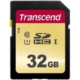 Transcend 32GB, UHS-I, SDHC Clase 10, Tarjeta de memoria negro/Amarillo, UHS-I, SDHC, 32 GB, SDHC, Clase 10, UHS-I, 95 MB/s, 35 MB/s