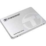 Transcend 370S 2.5" 128 GB Serial ATA III MLC, Unidad de estado sólido plateado, 128 GB, 2.5", 520 MB/s, 6 Gbit/s