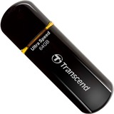 Transcend JetFlash 600 unidad flash USB 64 GB USB tipo A 2.0 Negro, Lápiz USB negro brillante, 64 GB, USB tipo A, 2.0, Tapa, 10,3 g, Negro