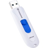 Transcend JetFlash 790 32GB unidad flash USB USB tipo A 3.2 Gen 1 (3.1 Gen 1) Blanco, Lápiz USB blanco/Azul, 32 GB, USB tipo A, 3.2 Gen 1 (3.1 Gen 1), Deslizar, 4,9 g, Blanco