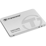 Transcend SSD220Q 2.5" 1000 GB Serial ATA III QLC 3D NAND, Unidad de estado sólido 1000 GB, 2.5", 550 MB/s, 6 Gbit/s
