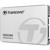 Transcend SSD230S 2.5" 512 GB Serial ATA III 3D NAND, Unidad de estado sólido plateado, 512 GB, 2.5", 560 MB/s, 6 Gbit/s