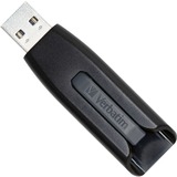 Verbatim V3 - Unidad USB 3.0 16 GB - Negro, Lápiz USB negro/Gris, 16 GB, USB tipo A, 3.2 Gen 1 (3.1 Gen 1), 60 MB/s, Deslizar, Negro, Gris