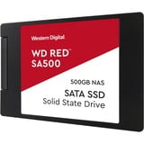 WD Red SA500 2.5" 500 GB Serial ATA III 3D NAND, Unidad de estado sólido 500 GB, 2.5", 560 MB/s, 6 Gbit/s