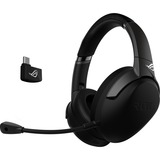 ASUS ROG Strix Go 2.4 Auriculares Inalámbrico y alámbrico Diadema Juego Negro, Auriculares para gaming Auriculares, Diadema, Juego, Negro, Binaural, Giratorio