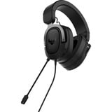 ASUS TUF Gaming H3 Auriculares Alámbrico Diadema Juego Negro, Gris, Auriculares para gaming Gunmetal, Alámbrico, Juego, 20 - 20000 Hz, 294 g, Auriculares, Negro, Gris