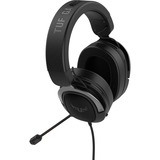 ASUS TUF Gaming H3 Auriculares Alámbrico Diadema Juego Negro, Gris, Auriculares para gaming Gunmetal, Alámbrico, Juego, 20 - 20000 Hz, 294 g, Auriculares, Negro, Gris