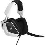 Corsair VOID ELITE USB Auriculares Diadema Negro, Blanco, Auriculares para gaming blanco/Negro, Auriculares, Diadema, Juego, Negro, Blanco, Binaural, Alámbrico