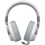 Corsair Virtuoso RGB Auriculares Diadema Conector de 3,5 mm USB tipo A Blanco, Auriculares para gaming blanco/Plateado, Auriculares, Diadema, Juego, Blanco, Binaural, Negro