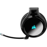 Corsair Virtuoso RGB Auriculares Diadema Conector de 3,5 mm USB tipo A Carbono, Auriculares para gaming carbón/Negro, Auriculares, Diadema, Juego, Carbono, Binaural, Negro