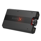 Creative Sound BlasterX G5 7.1 canales USB, Tarjeta de sonido negro, 7.1 canales, 24 bit, 120 dB, USB