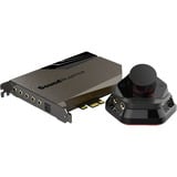 Creative Sound Blaster AE-7 Interno 5.1 canales PCI-E, Tarjeta de sonido negro, 5.1 canales, Interno, 32 bit, 127 dB, PCI-E