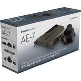 Creative Sound Blaster AE-7 Interno 5.1 canales PCI-E, Tarjeta de sonido negro, 5.1 canales, Interno, 32 bit, 127 dB, PCI-E