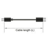 DeLOCK 65896 cable de audio 0,13 m 3,5mm Negro, Adaptador negro, 3,5mm, Hembra, 3,5mm, Hembra, 0,13 m, Negro