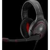 EPOS | Sennheiser Game One Auriculares Diadema Negro Conector de 3,5 mm, Auriculares para gaming Auriculares, Diadema, Juego, Negro, Binaural, Giratorio