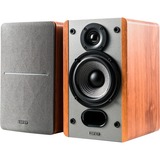 Edifier P12 altavoz Gris, Madera Alámbrico 20 W marrón, Alámbrico, 20 W, 55 - 20000 Hz, 6 Ω, Gris, Madera