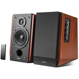 Edifier R1700BT 66W Negro, Madera altavoz, Altavoces de PC marrón, De 2 vías, Inalámbrico, 3.5mm/USB/Bluetooth, 66 W, 60 - 20000 Hz, Negro, Madera