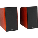 Edifier R1700BT 66W Negro, Madera altavoz, Altavoces de PC marrón, De 2 vías, Inalámbrico, 3.5mm/USB/Bluetooth, 66 W, 60 - 20000 Hz, Negro, Madera