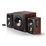 Edifier S360DB conjunto de altavoces 150 W Negro, Madera, Altavoz marrón, 150 W, PC, Negro, Madera, MDF, Giratorio, 85 dB