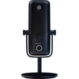 Elgato Wave 3 Negro Micrófono de superficie para mesa negro, Micrófono de superficie para mesa, 70 - 20000 Hz, 24 bit, 96 kHz, Alámbrico, USB