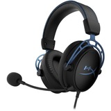 HyperX Cloud Alpha S Auriculares Diadema Conector de 3,5 mm Negro, Azul, Auriculares para gaming Auriculares, Diadema, Juego, Negro, Azul, Binaural, Unidad de control externa