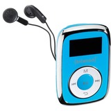 Intenso Music Mover Reproductor de MP3 8 GB Azul, Reproductor mp3 azul, Reproductor de MP3, 8 GB, LCD, USB 2.0, Azul, Auriculares incluidos
