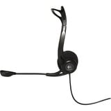 Logitech 960 USB Auriculares Alámbrico Diadema Llamadas/Música USB tipo A Negro, Auriculares con micrófono negro, Alámbrico, 100 - 1000 Hz, Llamadas/Música, 120 g, Auriculares, Negro, Minorista