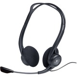 Logitech 960 USB Auriculares Alámbrico Llamadas/Música Negro, Auriculares con micrófono negro, Alámbrico, 20 - 20000 Hz, Llamadas/Música, Auriculares, Negro, Minorista