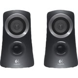 Logitech 980-000413 conjunto de altavoces 25 W PC/ordenador portátil Negro 2.1 canales 5 W, Altavoces de PC negro/Plateado, 2.1 canales, 25 W, PC/ordenador portátil, Negro, 50 W, Alámbrico, Minorista